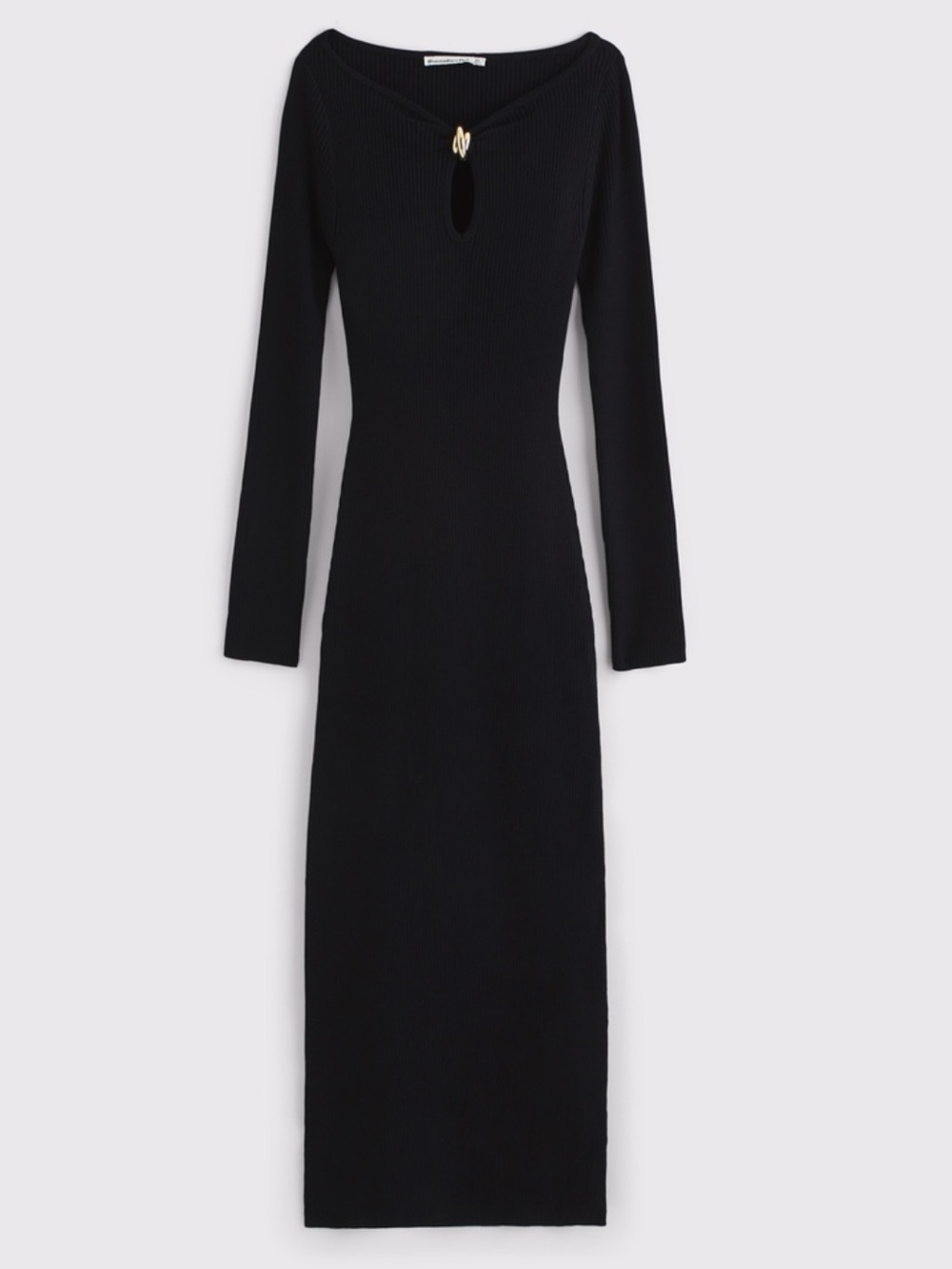 Hardware Keyhole Maxi Sweater Dress